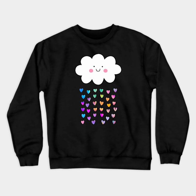 Happy cloud Crewneck Sweatshirt by Seven Trees Design